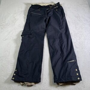 Ride Snowboards Pants Womens Medium Black Cell 10 Series Snowboard Ski Insulated